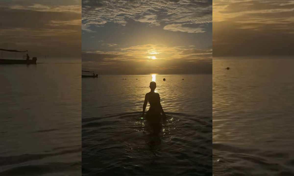 Yanira Hasbun genera revuelo con un video artístico en el mar que mezcla libertad creativa y controversia. ¿Una declaración audaz o solo una estrategia para destacar? Foto: @adhasbun.