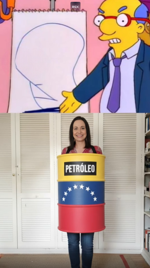 María Corina Machado entregó su medalla del Nobel de la Paz a Donald Trump en la Casa Blanca, generando críticas globales y debates sobre el simbolismo del gesto. Foto: Cortesía.