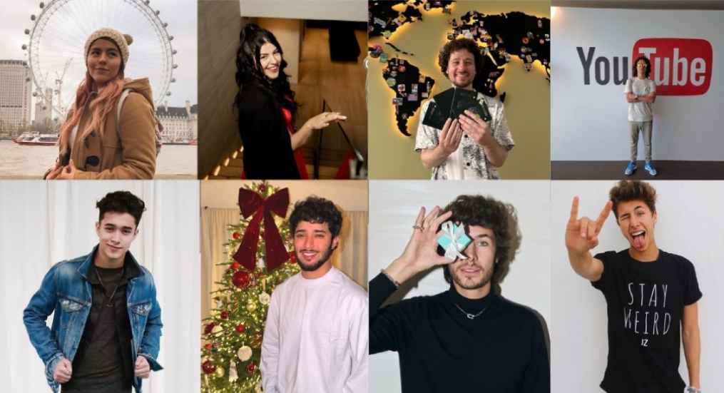 a la izquierda, su era Tumblr; a la derecha, su look de alfombra roja 2026