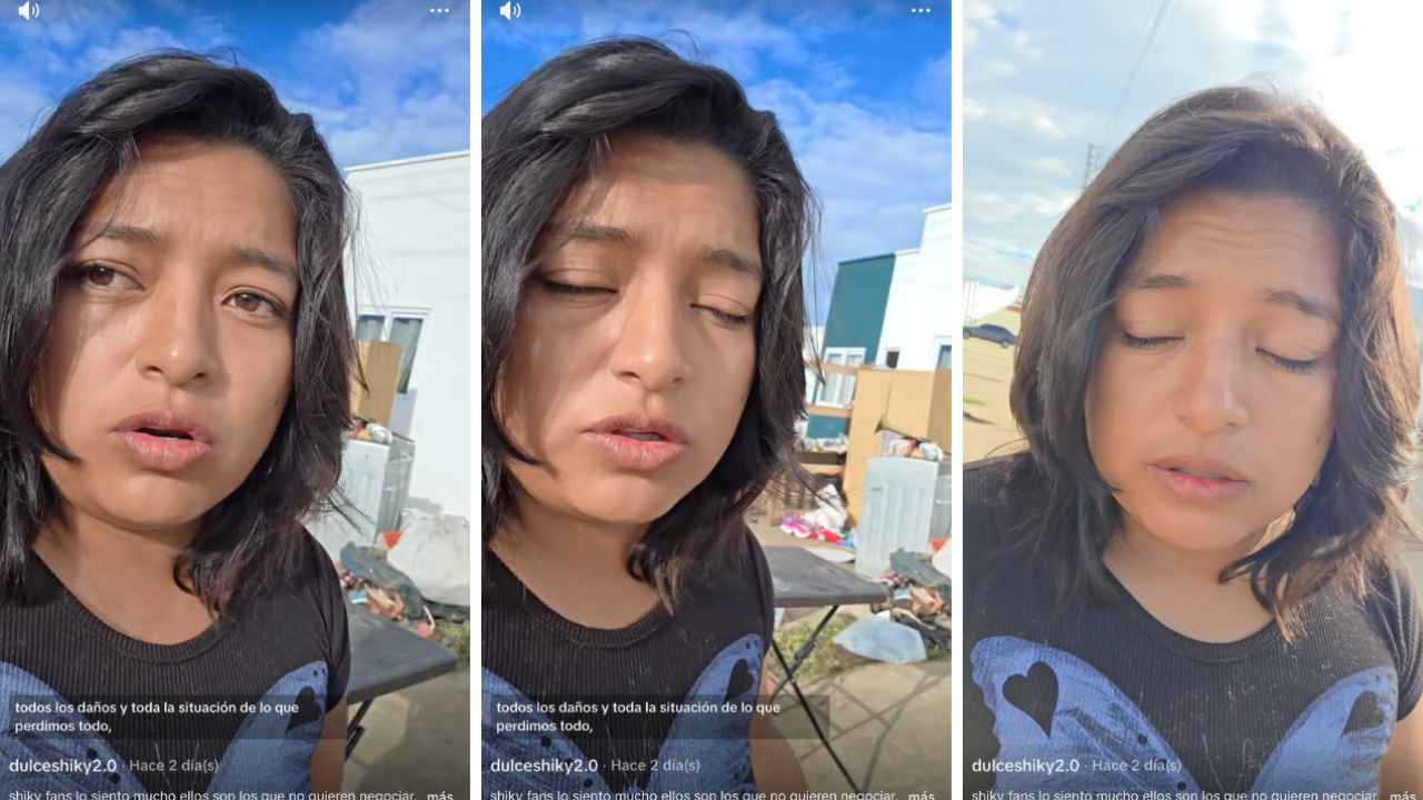 Dulce Shiky, entre lágrimas y reclamos: 'La empresa me castiga por decir la verdad'. Un video que expone la negligencia y la lucha de una mujer por justicia. Crédito: TikTok @dulceshiky2.0 / CHISMES LD503.