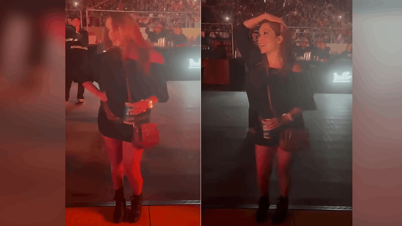 ¡Aullando con la Loba! 🐺✨ La analista Felissa Cristales se volvió viral tras bailar y cantar en el desfile de Shakira. ¡Autenticidad pura!
