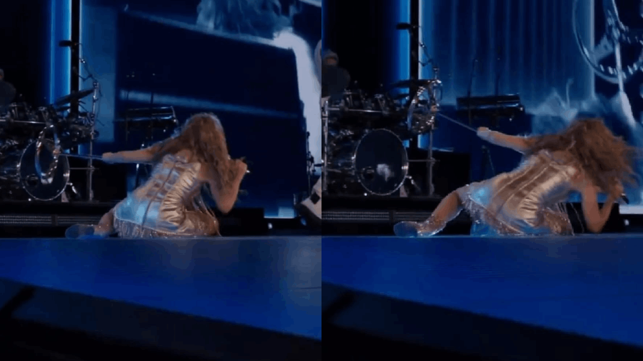 ¡Imparable! Shakira sufre caída en su concierto en El Salvador y se levanta como una reina. Su profesionalismo dejó a todos boquiabiertos.