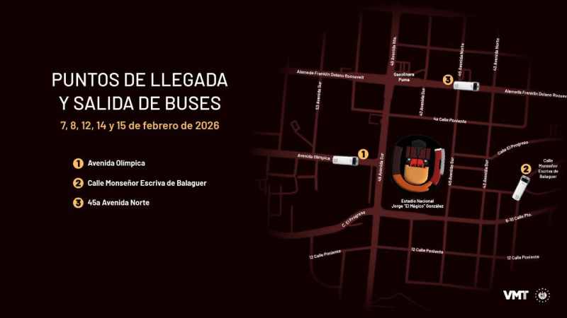 El Estadio Jorge "Mágico" González espera a Shakira y a miles de fans. Transporte gratuito, seguridad reforzada y un país listo para brillar. Crédito: VMT
