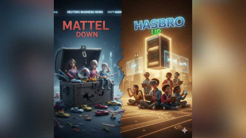 Mientras Hasbro triunfa con su giro digital, Mattel registra una caída histórica en ventas de Juguetes físicos durante el inicio de 2026.