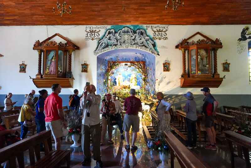 Los murales de Concepción de Ataco son un símbolo artístico de la Ruta de las Flores, atrayendo a miles de fotógrafos y turistas anualmente. Foto: Distrito Concepción de Ataco, Municipio de Ahuachapán Centro