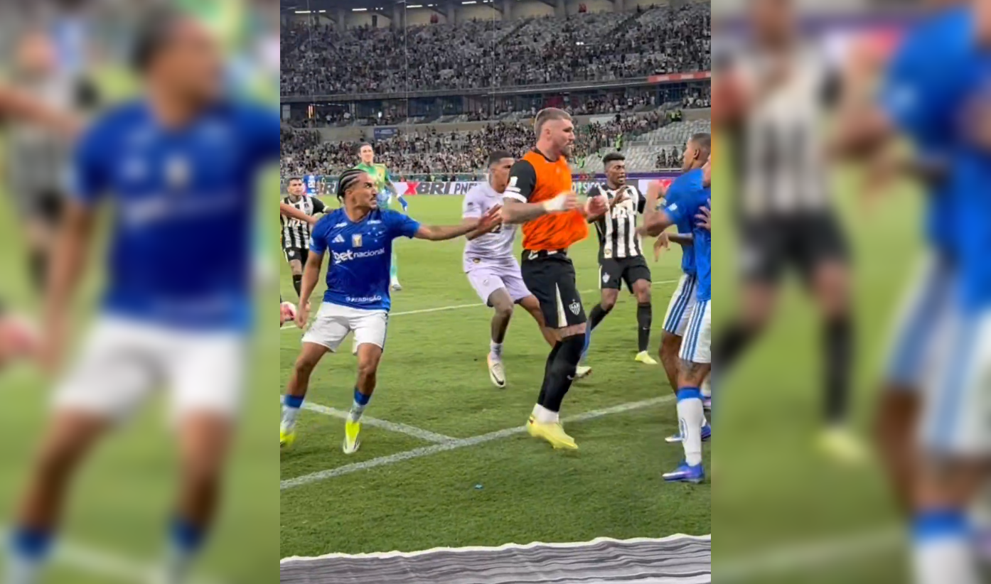 El Cruzeiro venció 1-0 al Atlético-MG y se consagró campeón del Campeonato Mineiro, pero el partido quedó marcado por una batalla campal con 23 tarjetas rojas, un récord histórico en el fútbol brasileño. Foto: Cortesía.