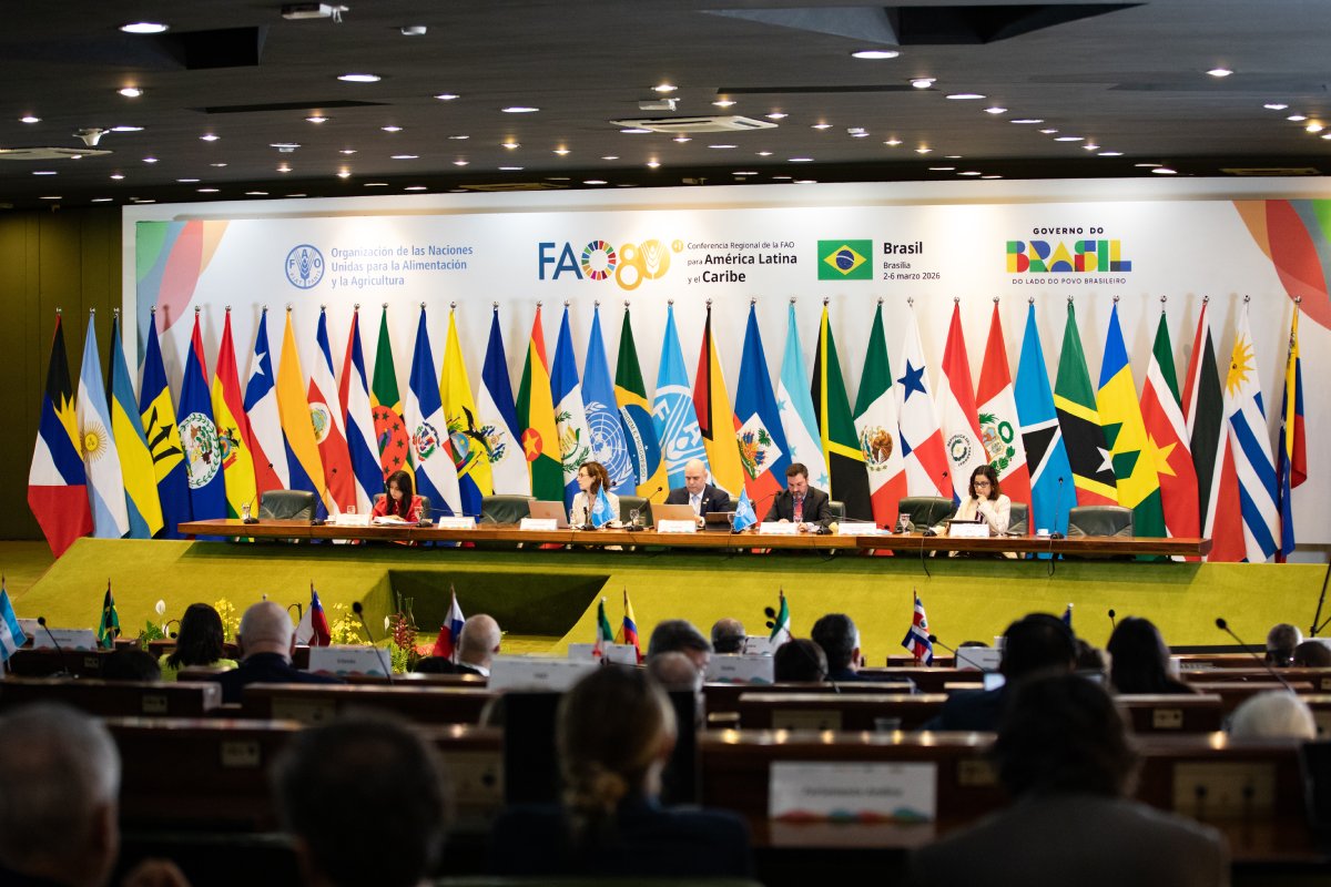 El Salvador fue elegido por unanimidad como sede de la 40.ª Conferencia Regional de la FAO en 2028, consolidando su liderazgo en seguridad alimentaria y desarrollo agrícola sostenible. Foto: FAO.