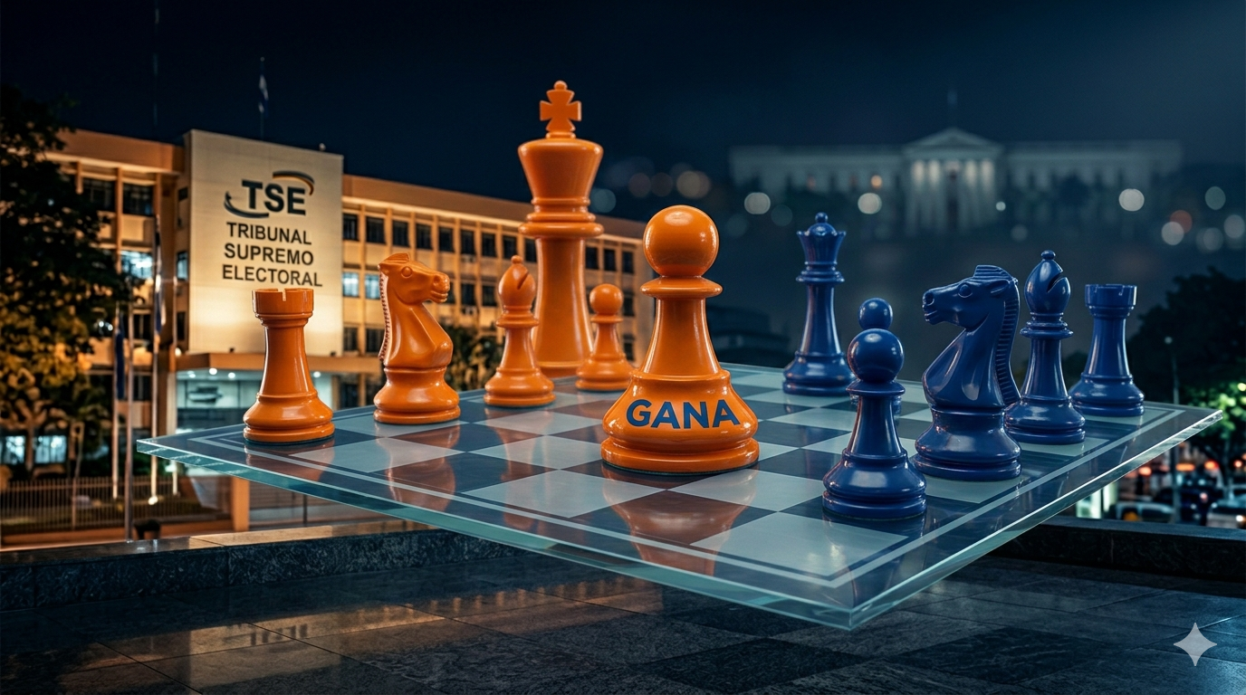 ¿GANA por la presidencia? 🗳️ El objetivo real no es la Casa Presidencial, sino el control en el TSE. Te explicamos la estrategia del partido naranja para 2027. IA