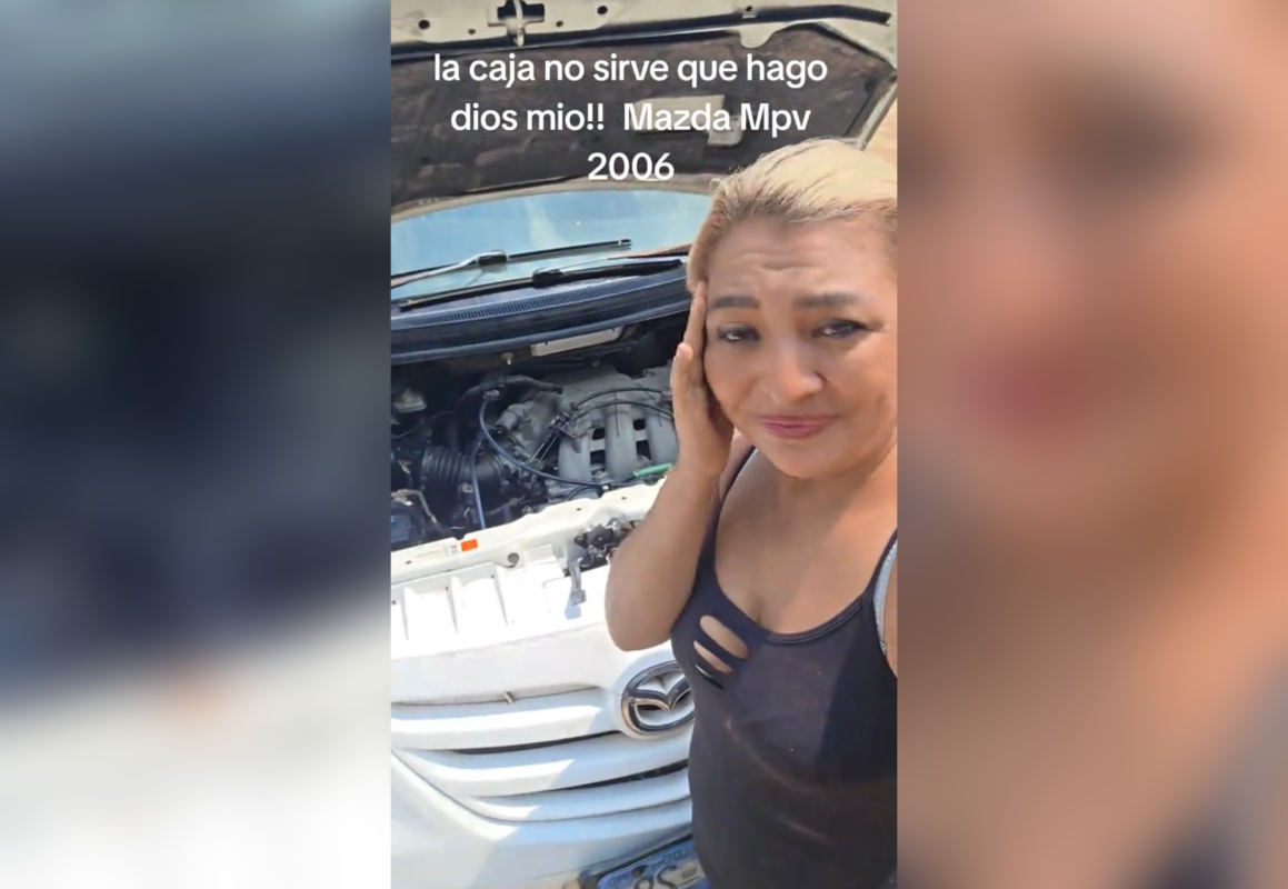 La influencer Yanira Berríos genera polémica al solicitar donaciones para reparar su Mazda MPV 2006. Usuarios en redes la critican por no asumir sus gastos. Foto: Redes Sociales. Foto: Cortesía.