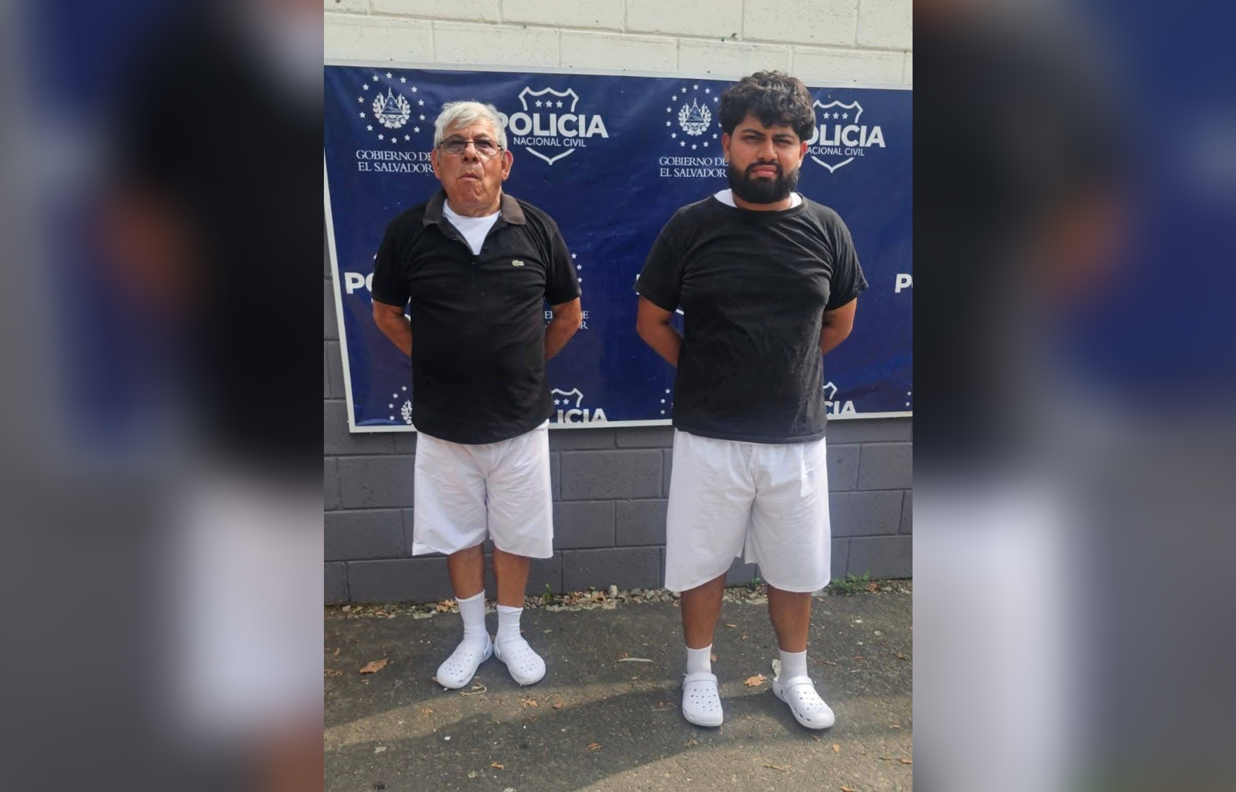 Dos sujetos hurtaron equipos médicos del ISSS Sonsonate y los ofrecieron en Marketplace. La PNC los capturó en Santa Ana tras un operativo encubierto. Foto: PNCSV.