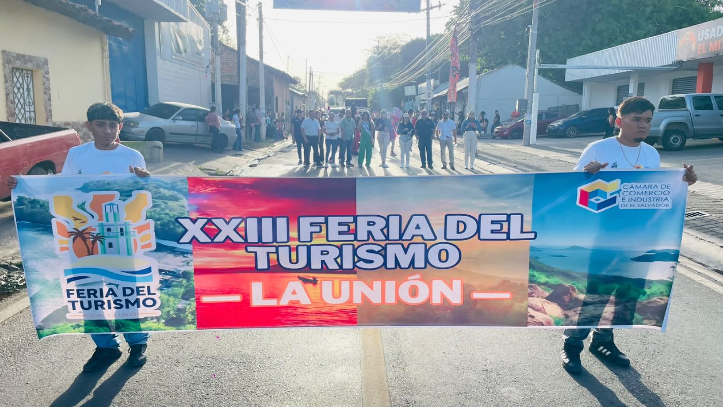 Camarasal filial La Unión proyecta la XXIII Feria de Turismo para dinamizar el comercio y el turismo en la zona oriental del país con actividades culturales y comerciales. Foto: Camarasal.
